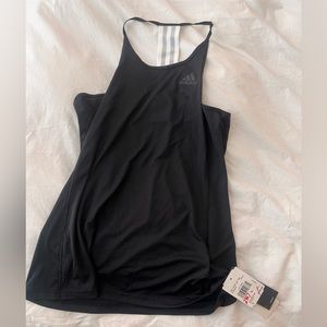 Women’s black adidas workout tank - size L